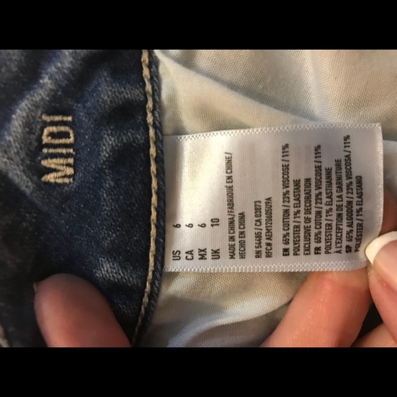 American Eagle denim shorts - lot of 2 - both sz 6 - Picture 8 of 8